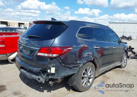 2017 Hyundai Santa Fe Se из США, поврежденный, VIN KM8SN4HF5HU205582